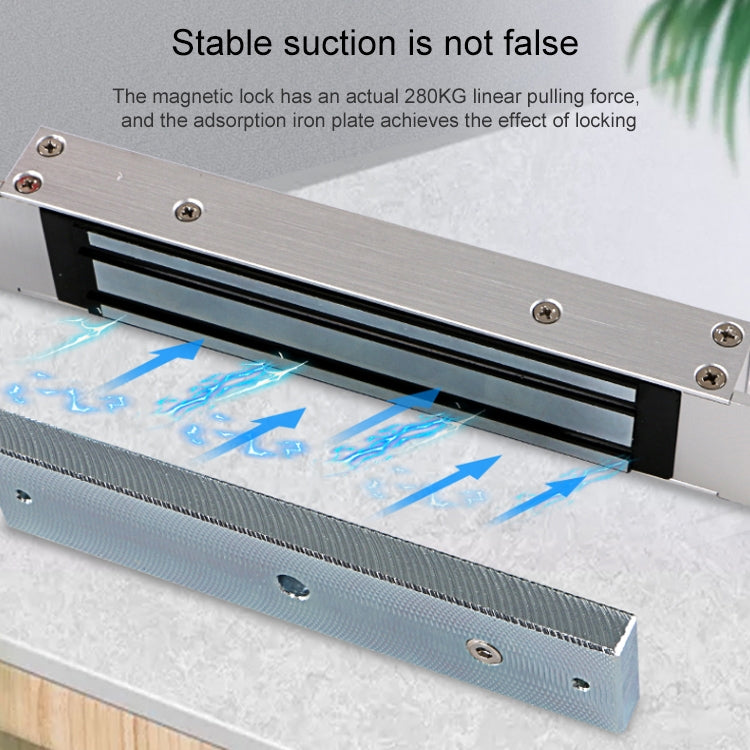 YH-280M Single Door Magnetic Lock With Mortise Mount (280kg) YH-280M Single Door Magnetic Lock With Mortise Mount (280kg)